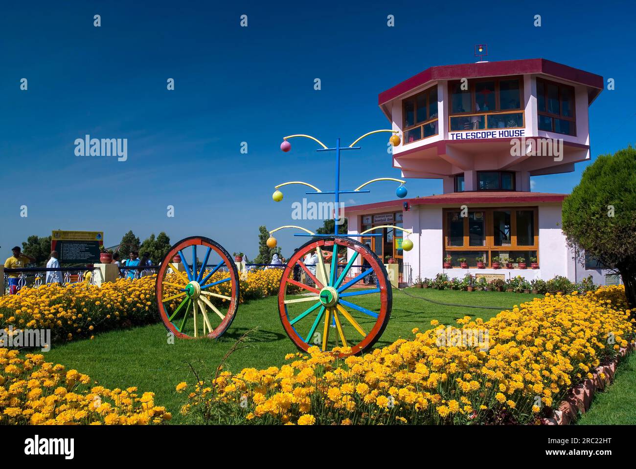 Telescope house in Doddabetta peak (2) (623 mts) is the highest