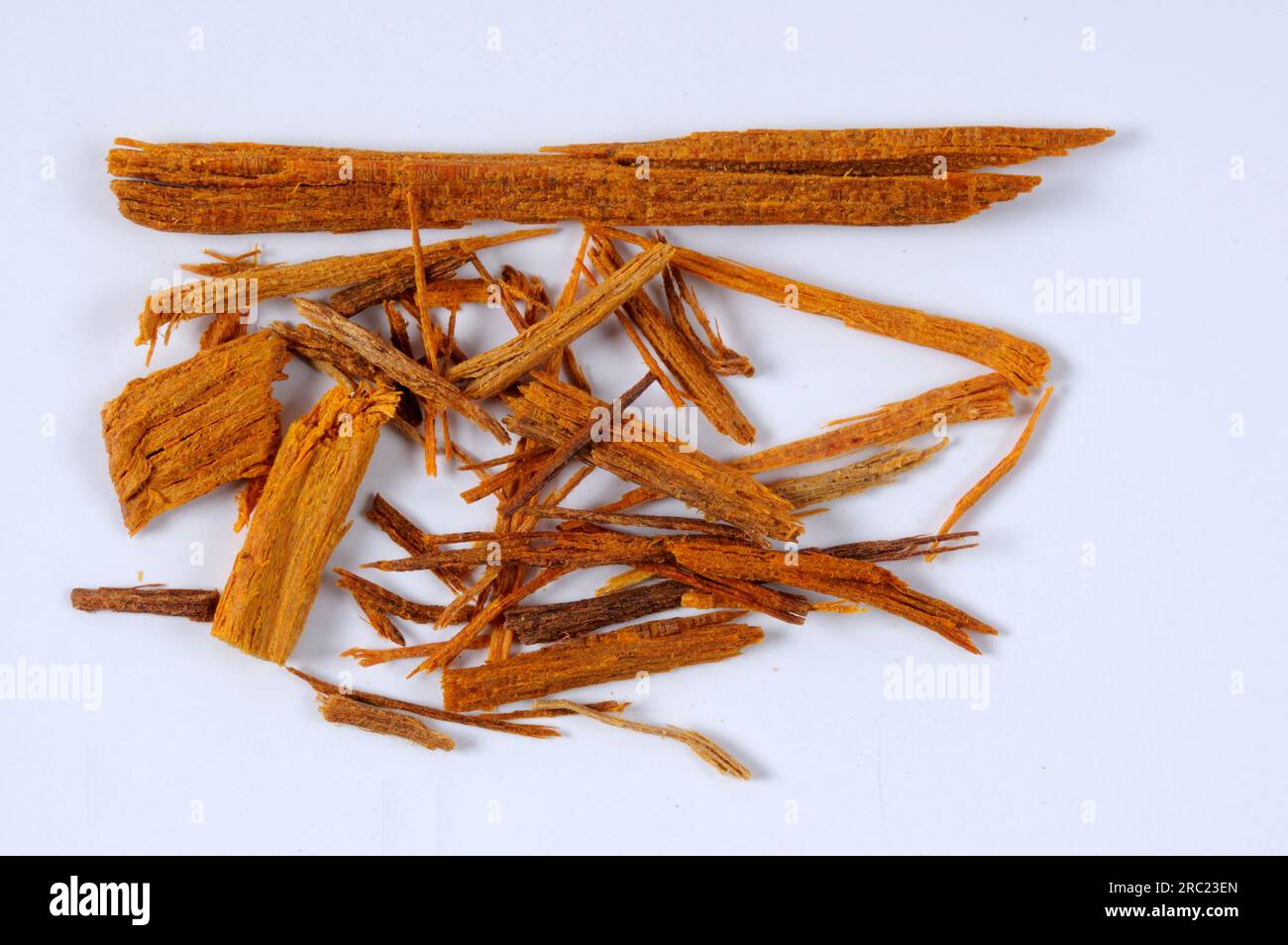 Redwood, splinter (Lignum fernambuci), redwood tree, dyeing plant ...