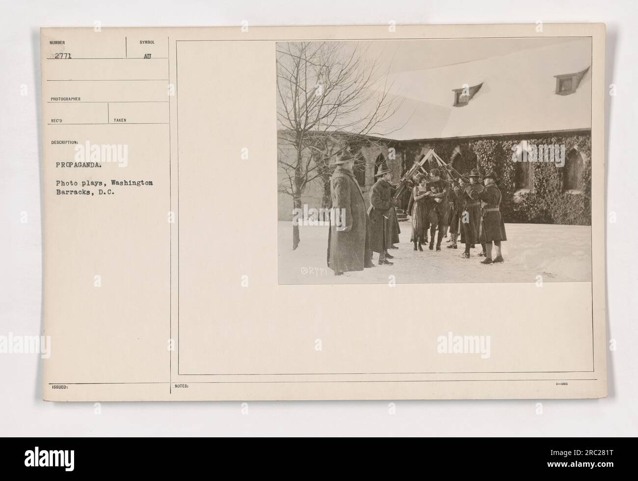 Boosted morale in 1917 - An image depicting the unity and determination of allied forces during World War I