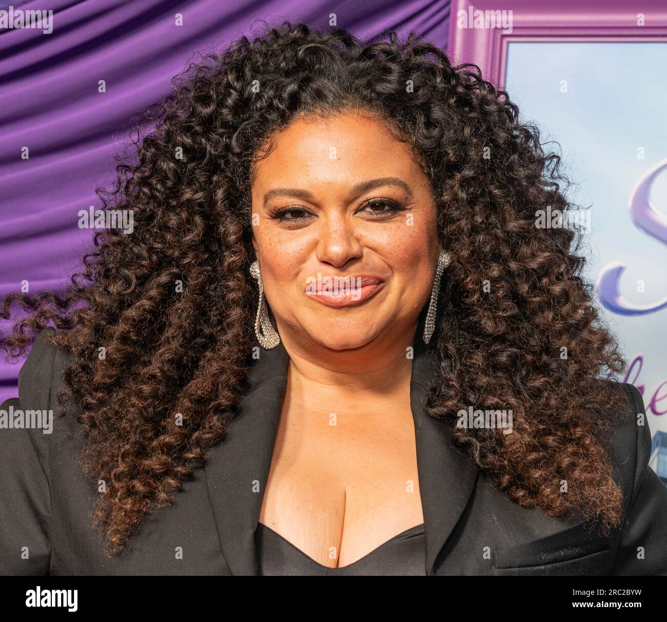 New York, USA. 11th July, 2023. Michelle Buteau wearing dress by Keia