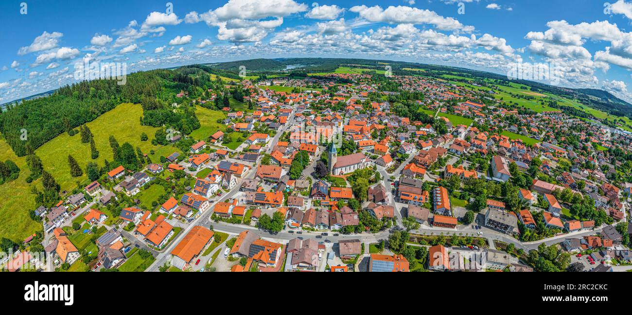 Peiting Map Aerial view to Peiting, a beautiful place in the upper bavarian region ...