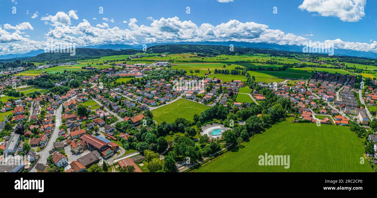 Peiting Map Aerial view to Peiting, a beautiful place in the upper bavarian region ...