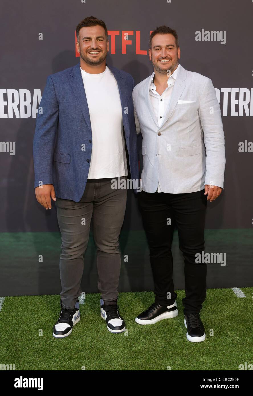 Hollywood, California, USA. 11th July, 2023. Hroniss Grasu, Nico Grasu