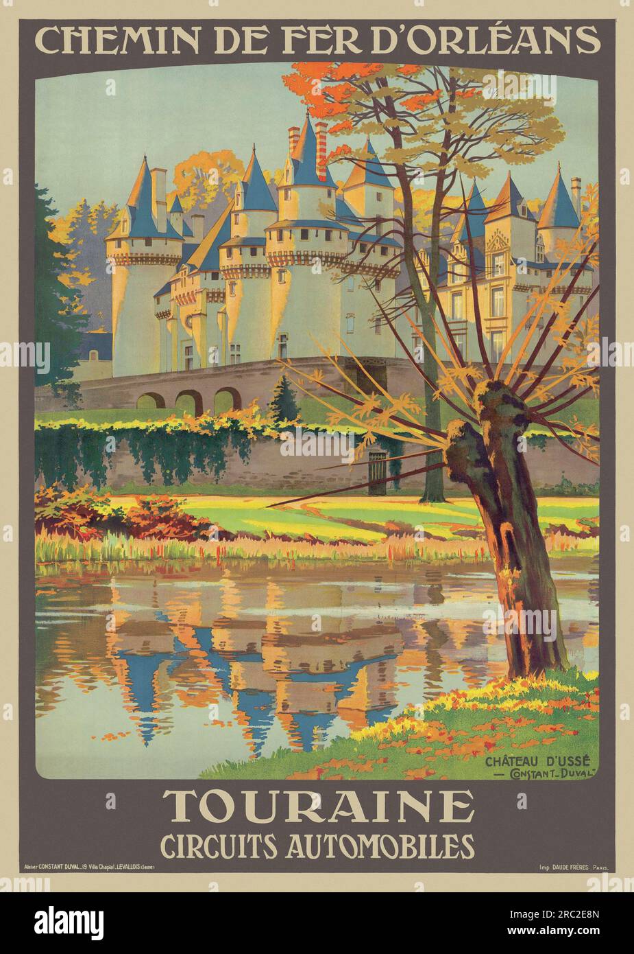 Authentic Vintage Poster | Rocamadour et Montvalent