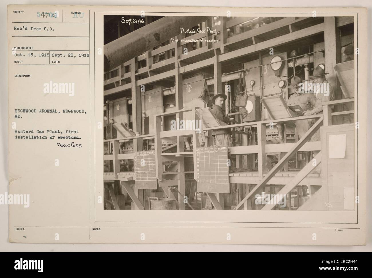 "Edgewood Arsenal in Edgewood, Maryland, showcasing the Mustard Gas