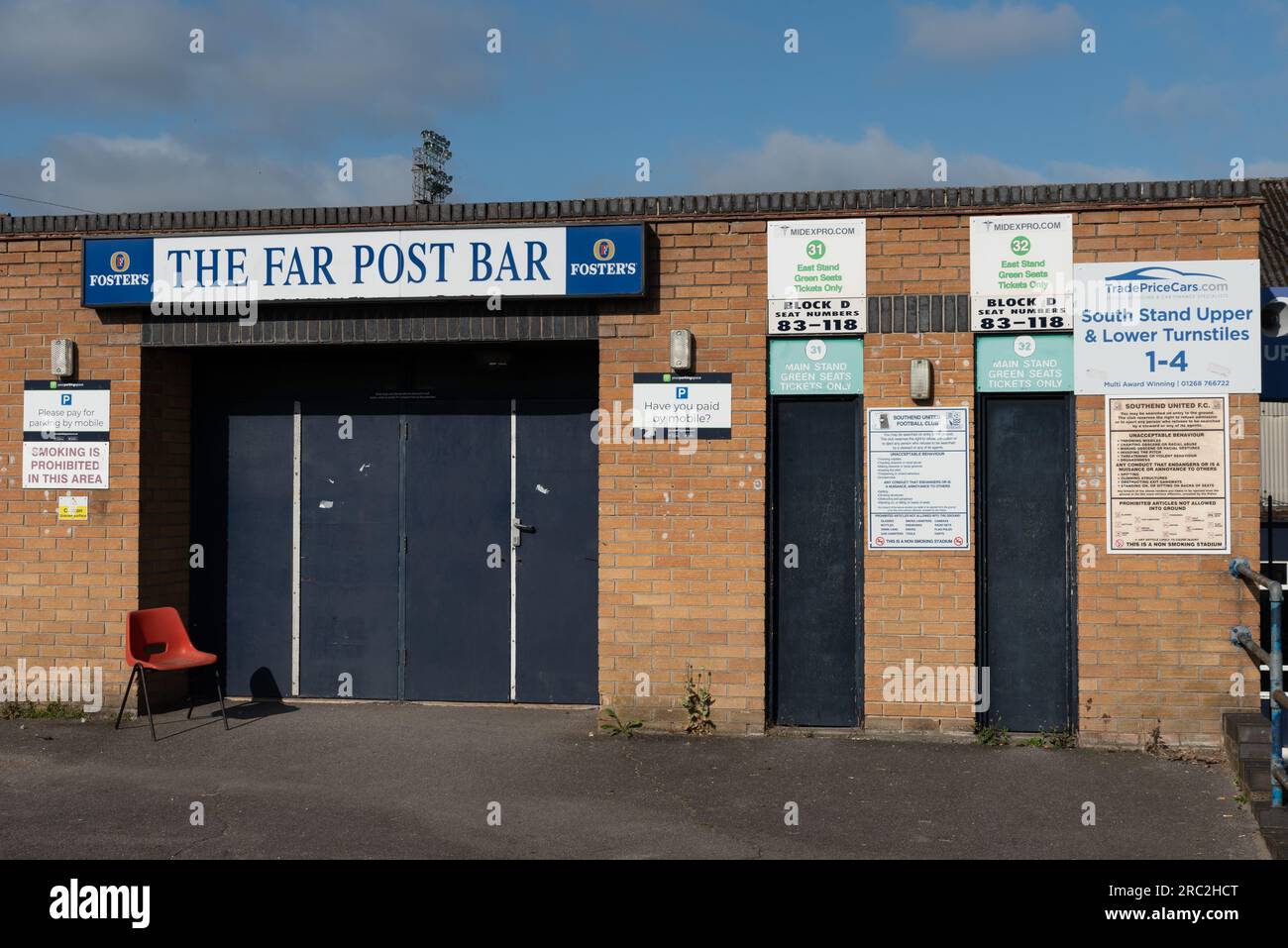 Southend on Sea, Essex, UK. 12th Jul, 2023. National League club Southend Utd FC are due in the
