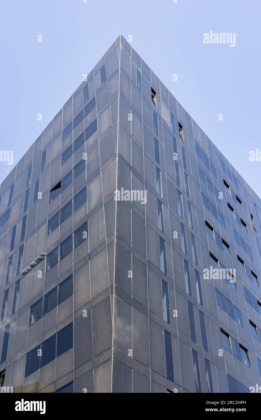 Liverpool, united kingdom May, 16, 2023 Mann Island building, by Broadway Malyan, Liverpool Waterfront, England, UK Stock Photo