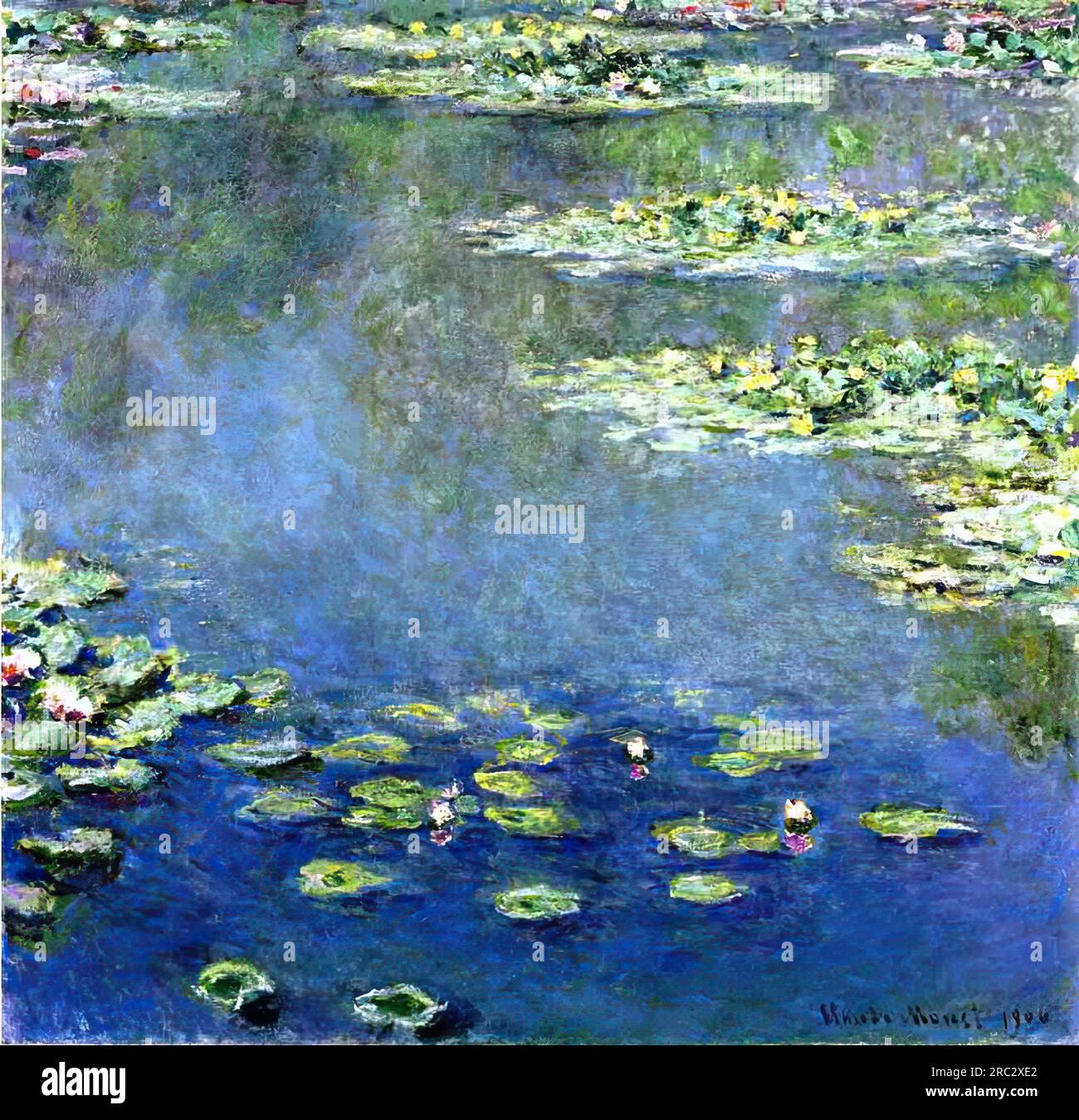 The water lilies claude monet hi-res stock photography and images - Alamy