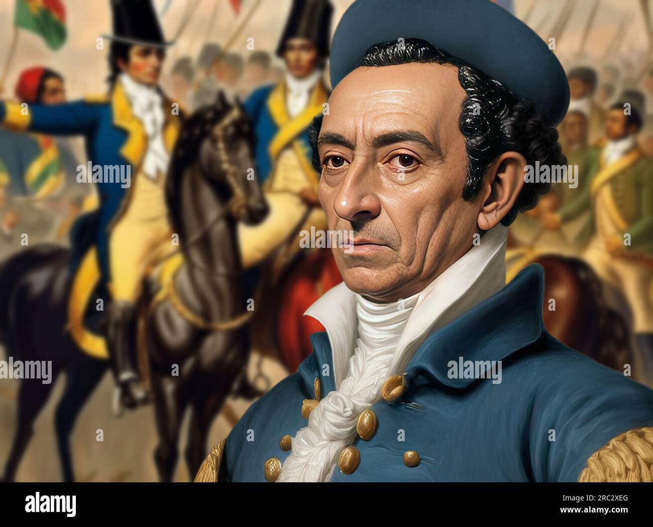 Simon Bolivar (Simón Bolívar), was a Venezuelan general, patriot and