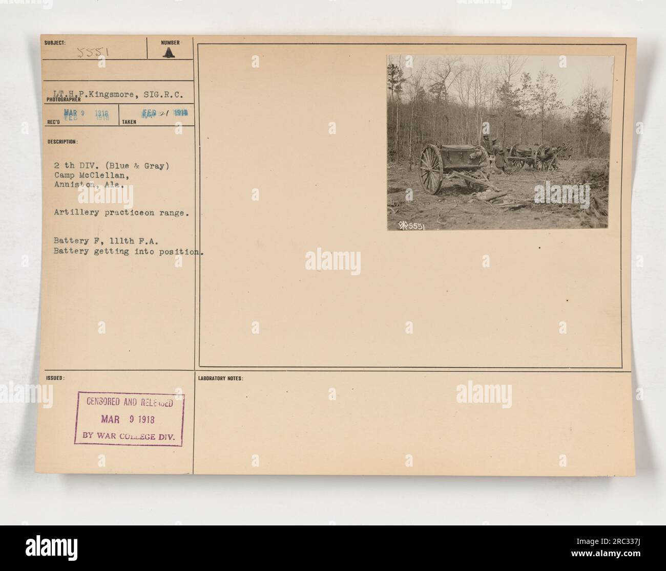 Camp mcclellan photograph hi-res stock photography and images - Alamy