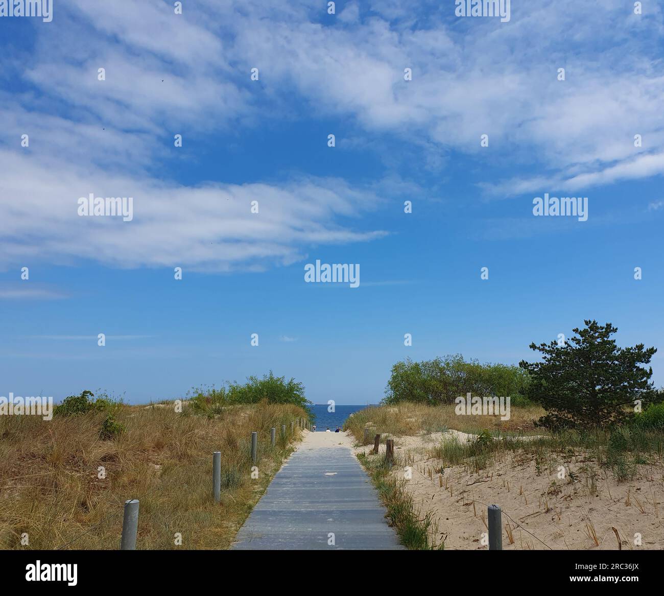 Baltic sea beach path hi-res stock photography and images - Alamy