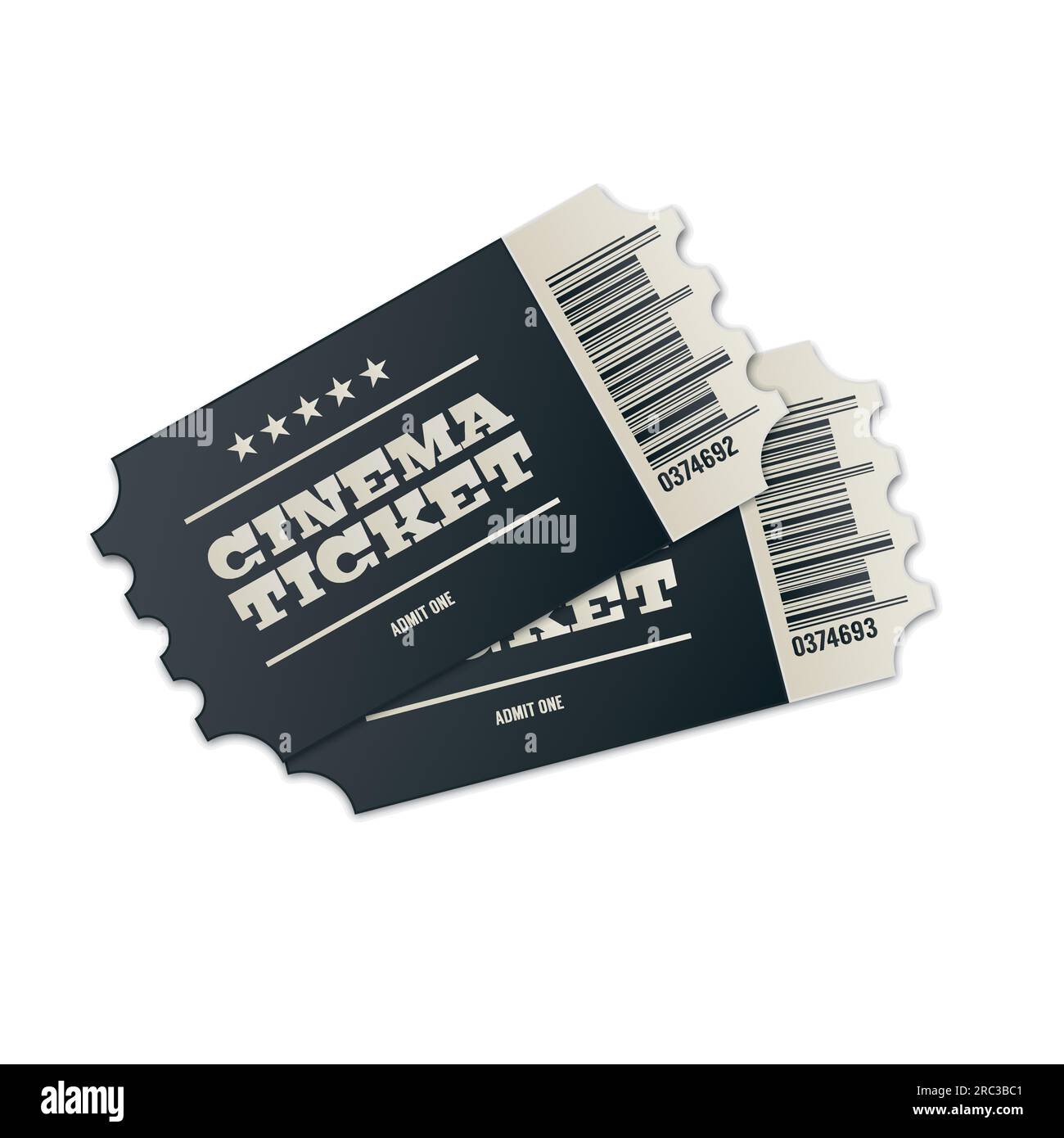 Theatre seat number Stock Vector Images - Alamy