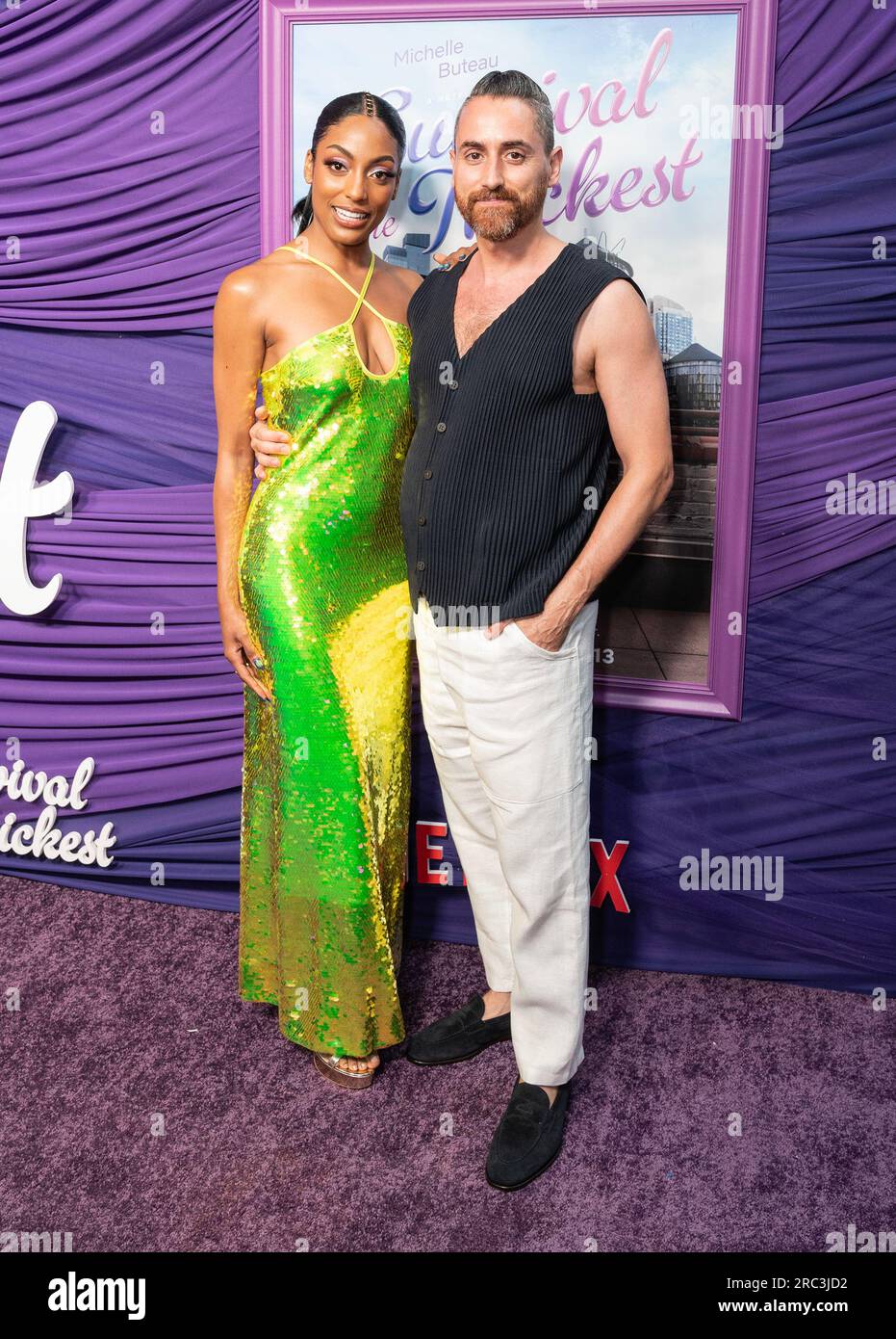 July 11, 2023, New York, New York, United States Anissa Felix and