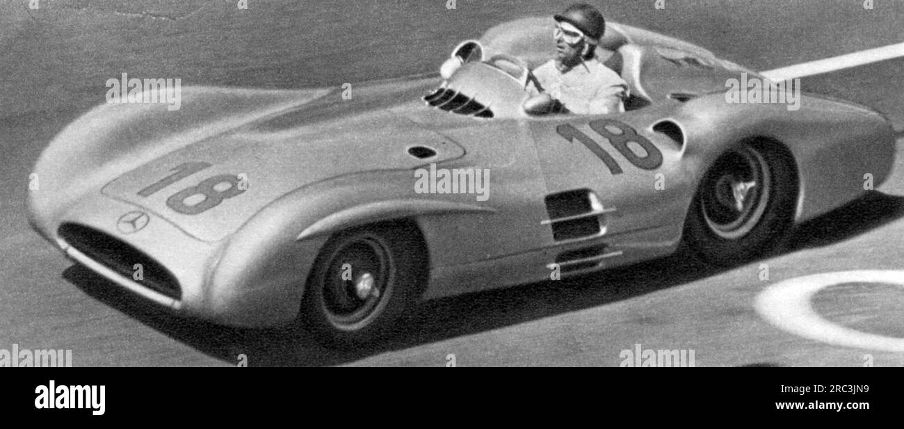 sports, car racing, Formula One, French Grand Prix, Rheims, 4.7.1954, ADDITIONAL-RIGHTS-CLEARANCE-INFO-NOT-AVAILABLE Stock Photo