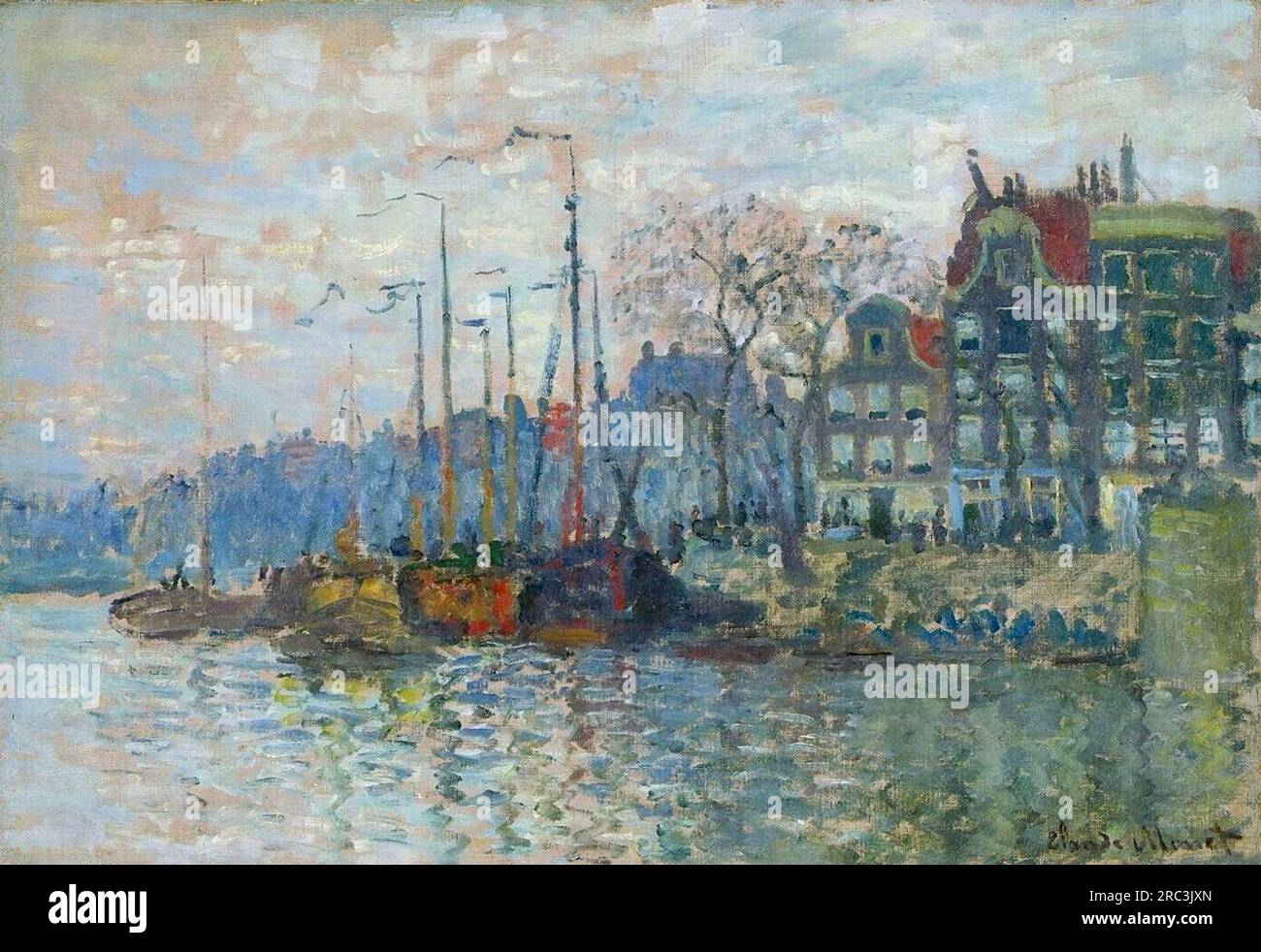 Claude monet zaandam hi-res stock photography and images - Alamy