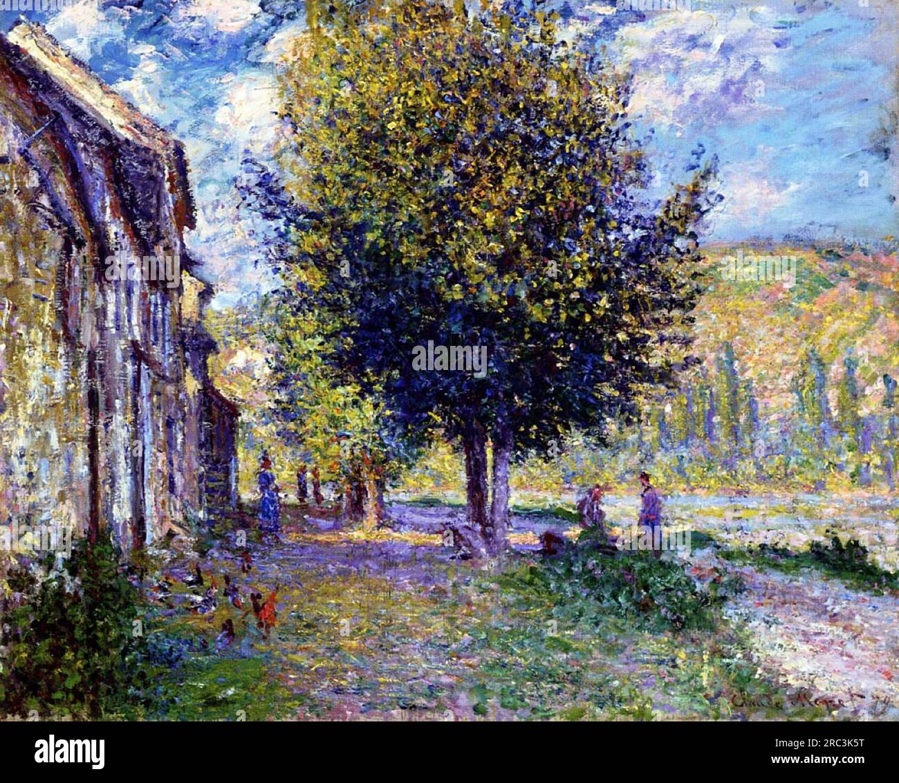 Claude monet banks of the seine hi-res stock photography and images - Alamy