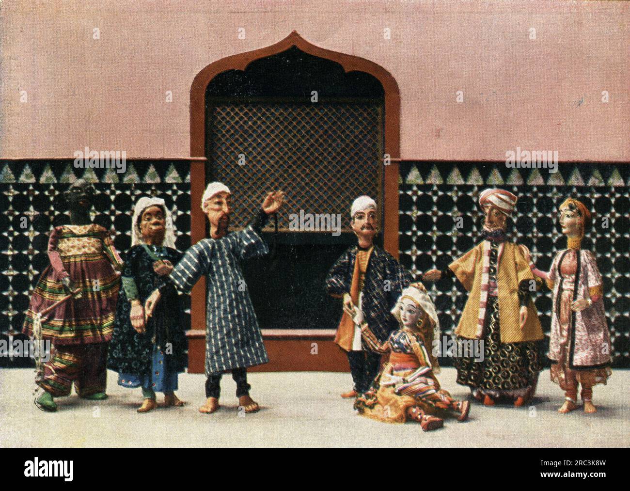 theatre / theater, puppet theatre, Puppet Theatre of Munich Artists, "Le cadi dupee", ARTIST'S