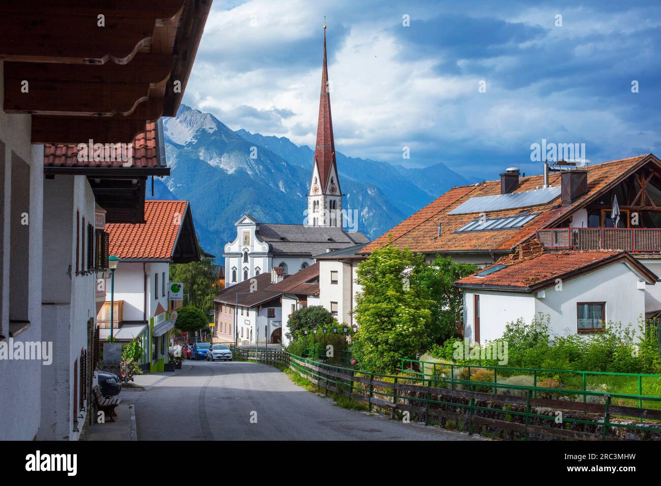 Axams, Tyrol, Austria Stock Photo