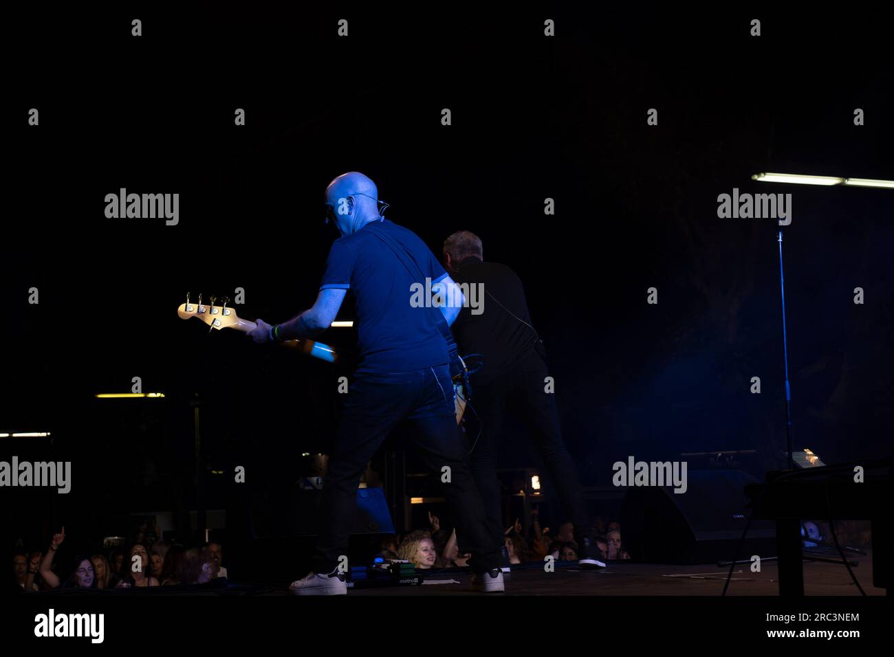 Barcelona, Spain. 07th July, 2023. Live performance by the musical