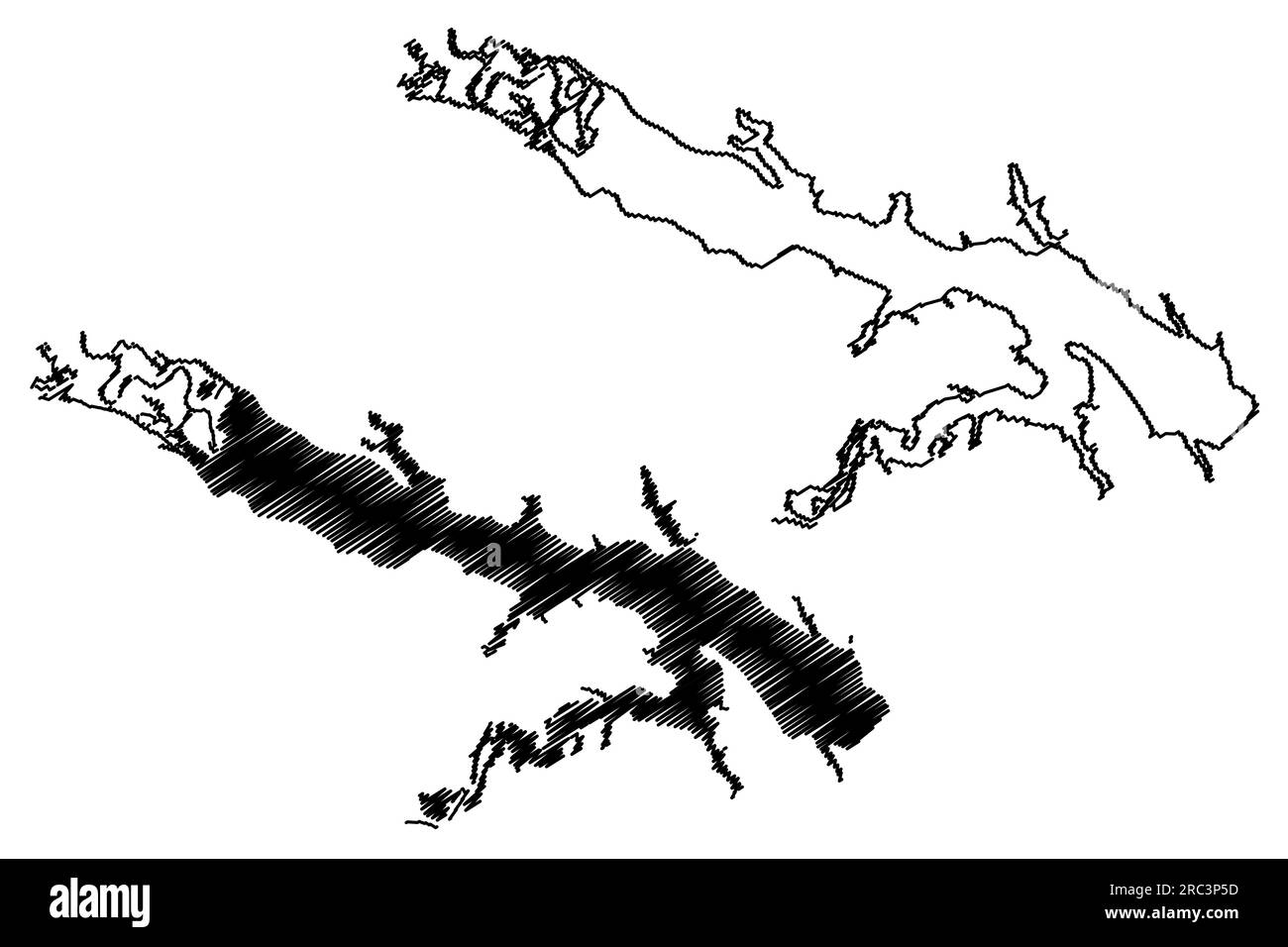 Lake Red Rock Reservoir (United States of America, North America, us