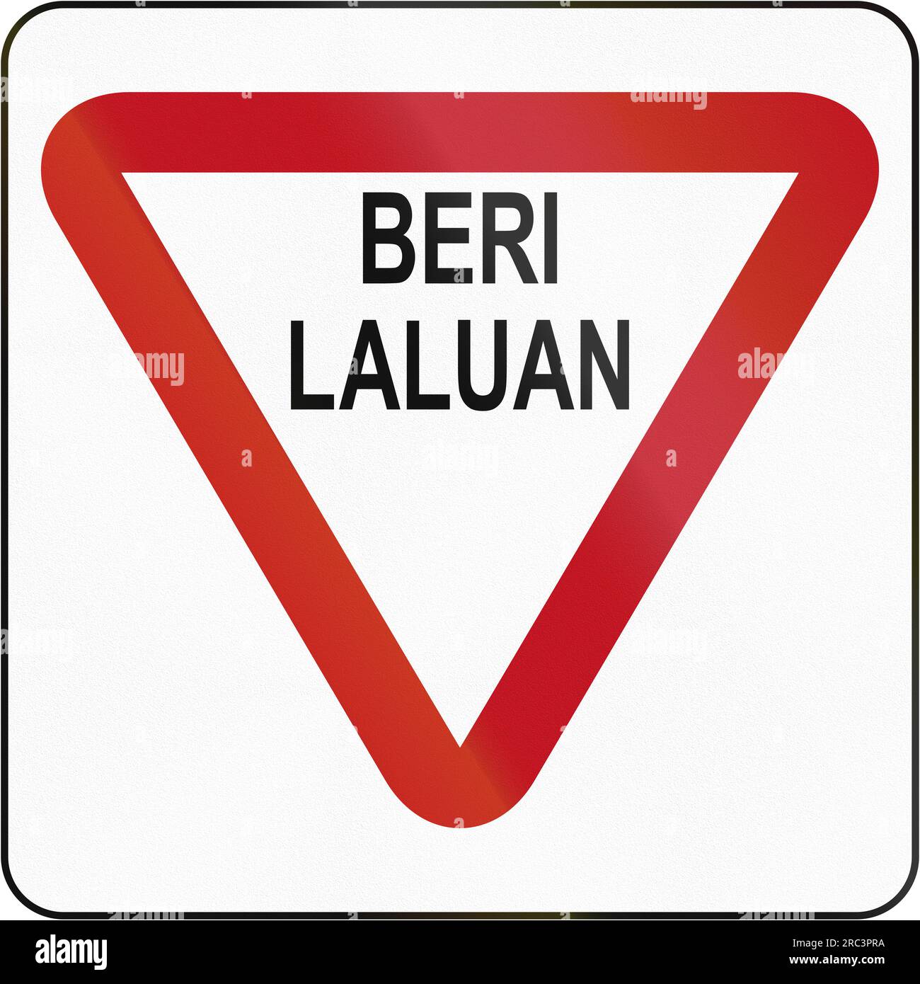 Malaysian traffic sign hires stock photography and images Alamy