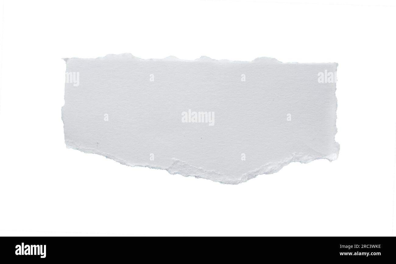 close up of a white ripped piece of paper with copyspace. torn paper  isolated transparent png 25921219 PNG