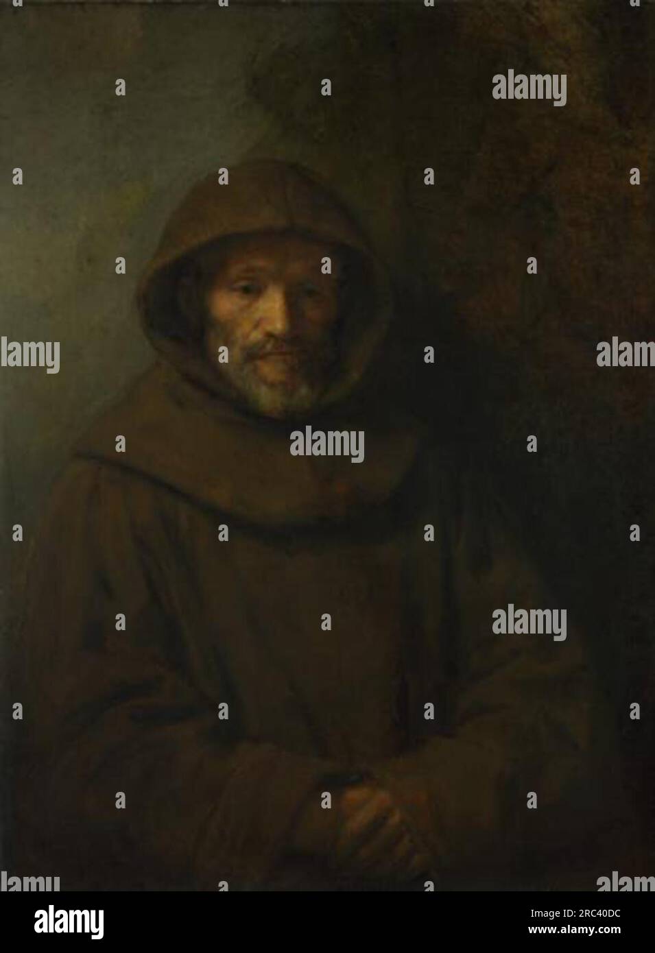 Franciscan friar painting hi-res stock photography and images - Alamy