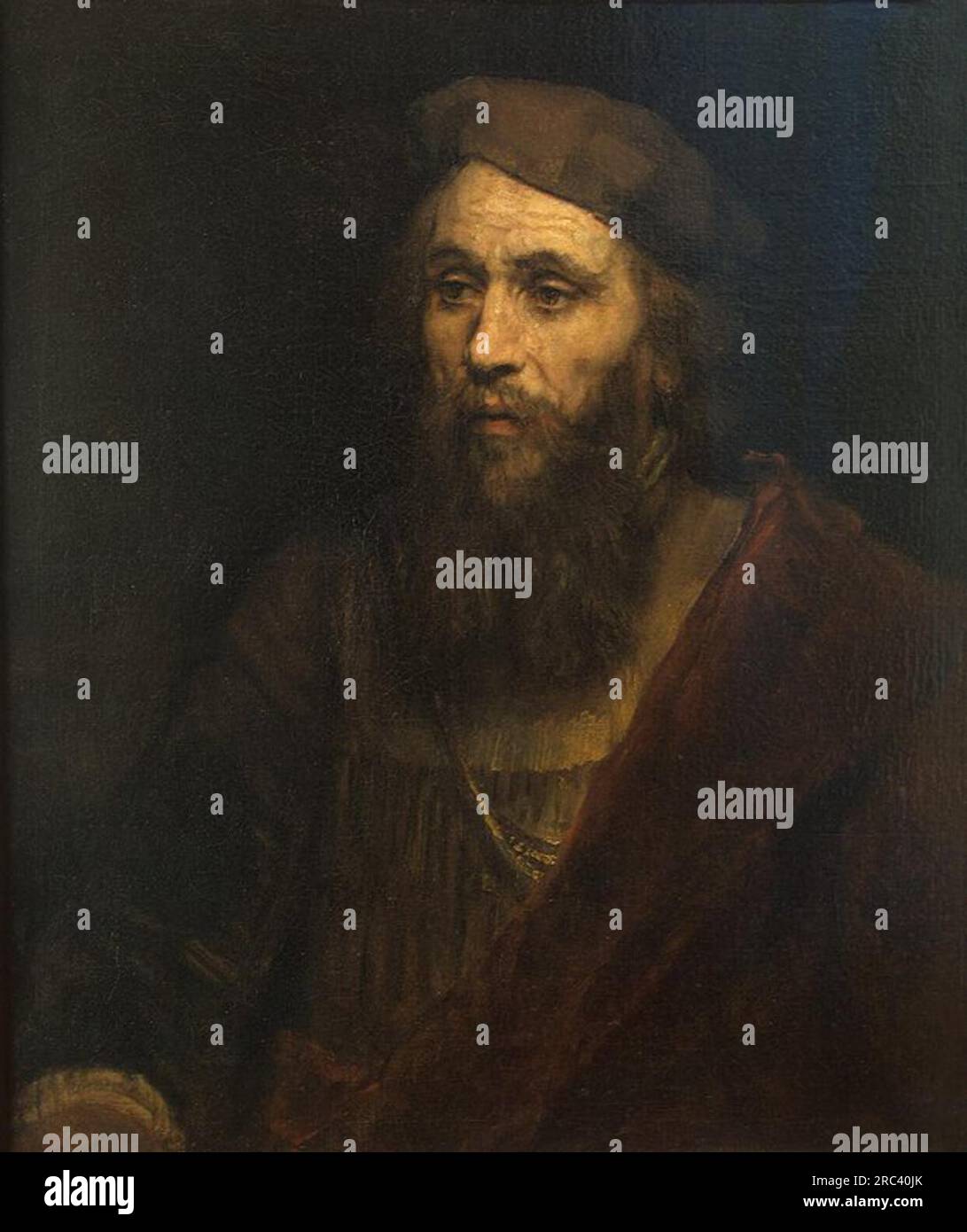 Rembrandt portrait bearded old man hi-res stock photography and images ...
