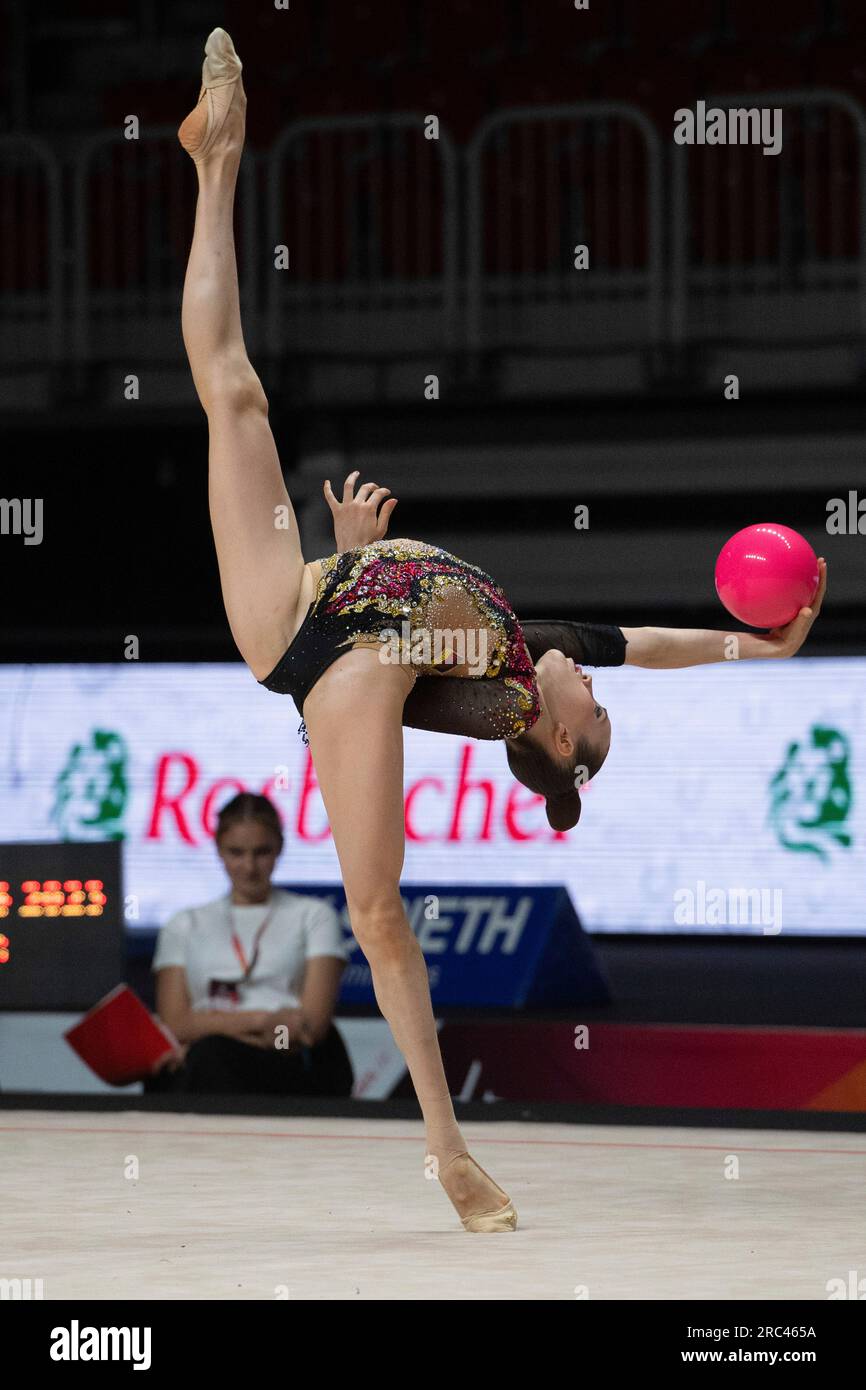 Darja VARFOLOMEEV, TSV Schmiden, action ball, gymnastics, rhythmic