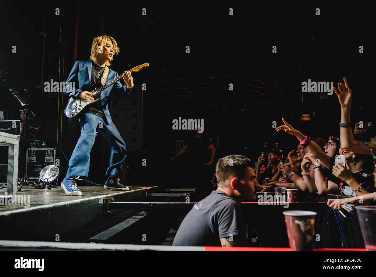 Zurich, Switzerland. 11th July, 2023. The Japanese rock band One Ok