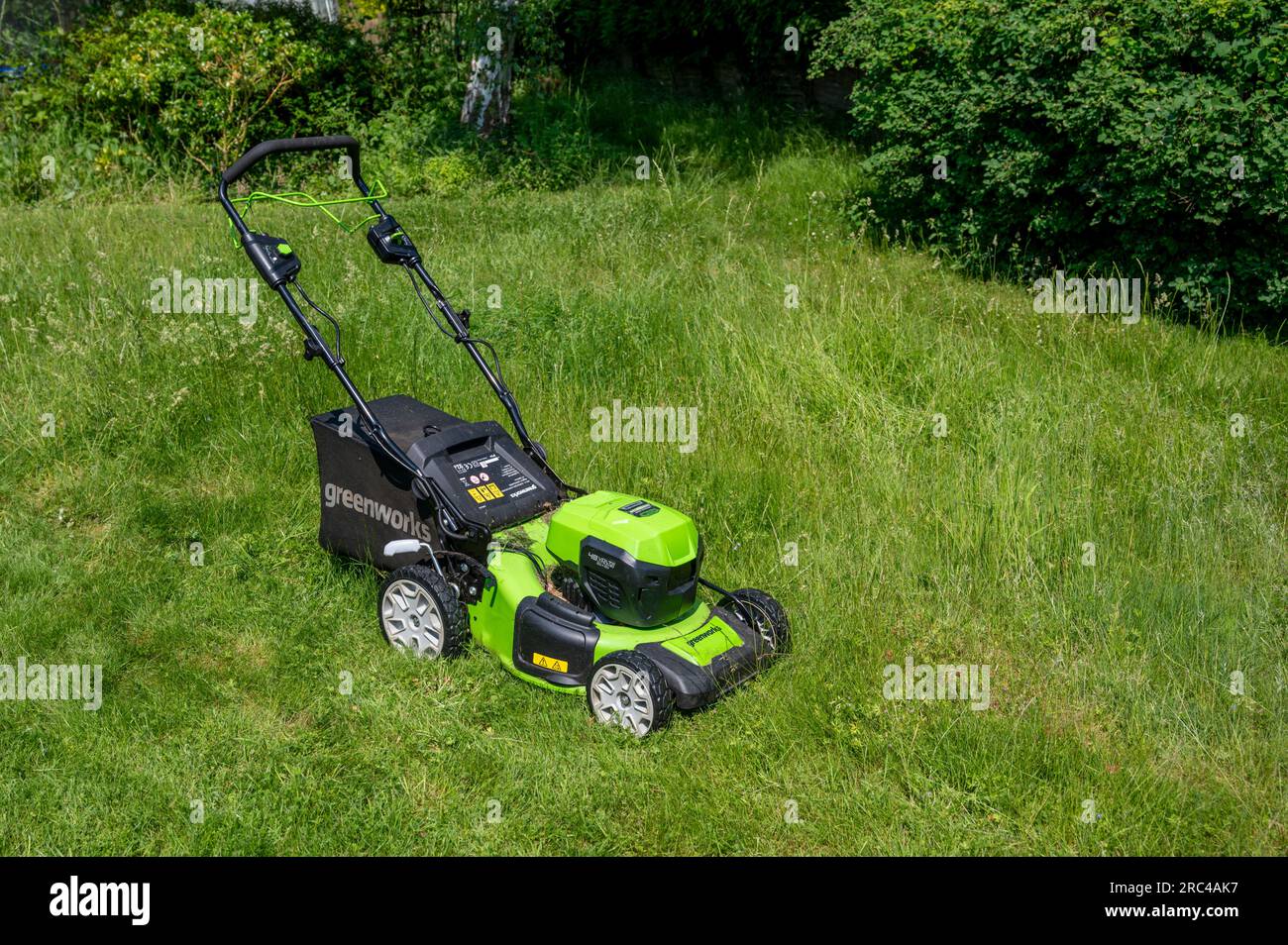 Wildlife friendly rotary mower hires stock photography and images Alamy