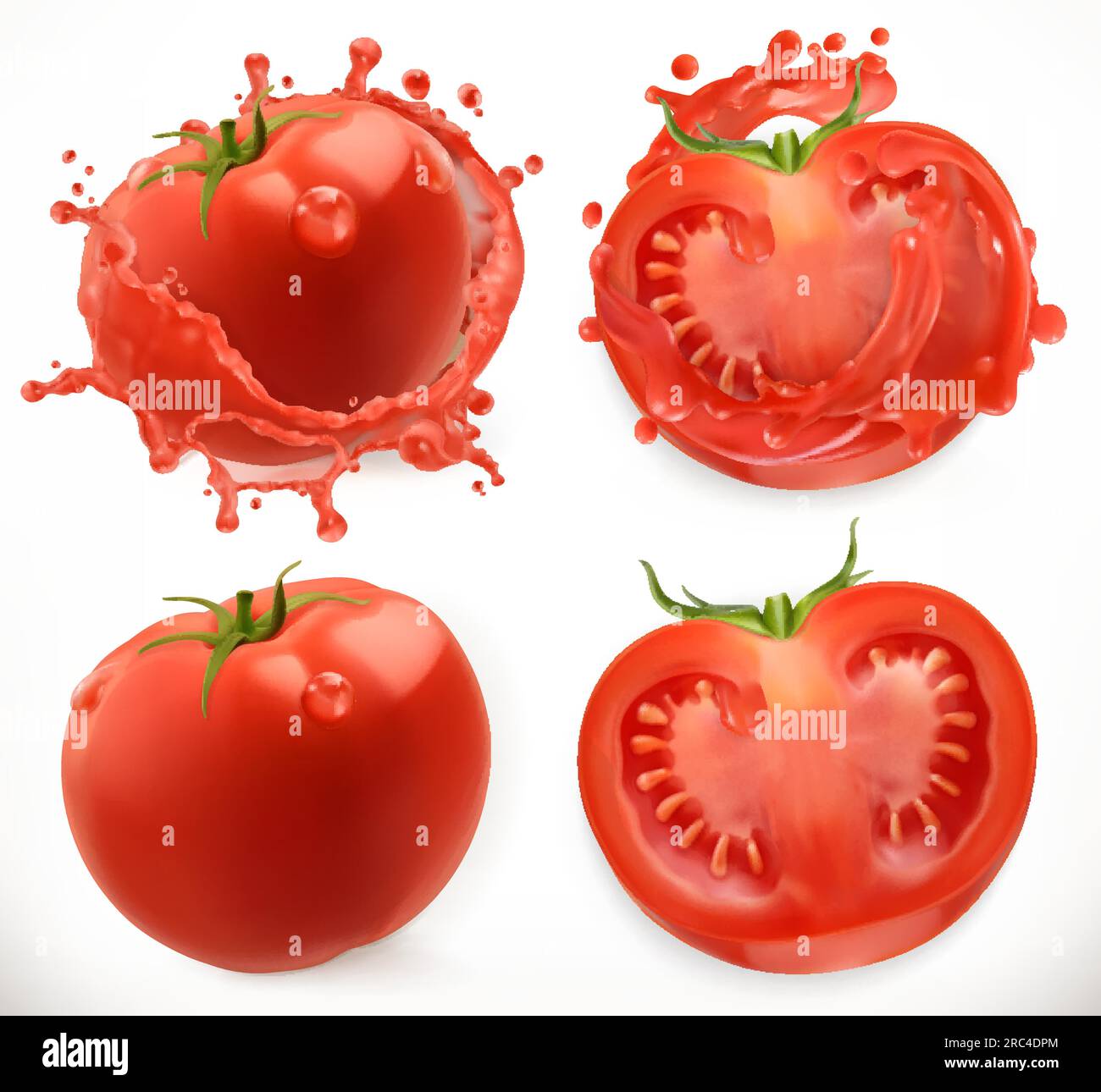 https://c8.alamy.com/comp/2RC4DPM/tomato-juice-fresh-vegetable-3d-realistic-vector-icon-set-2RC4DPM.jpg