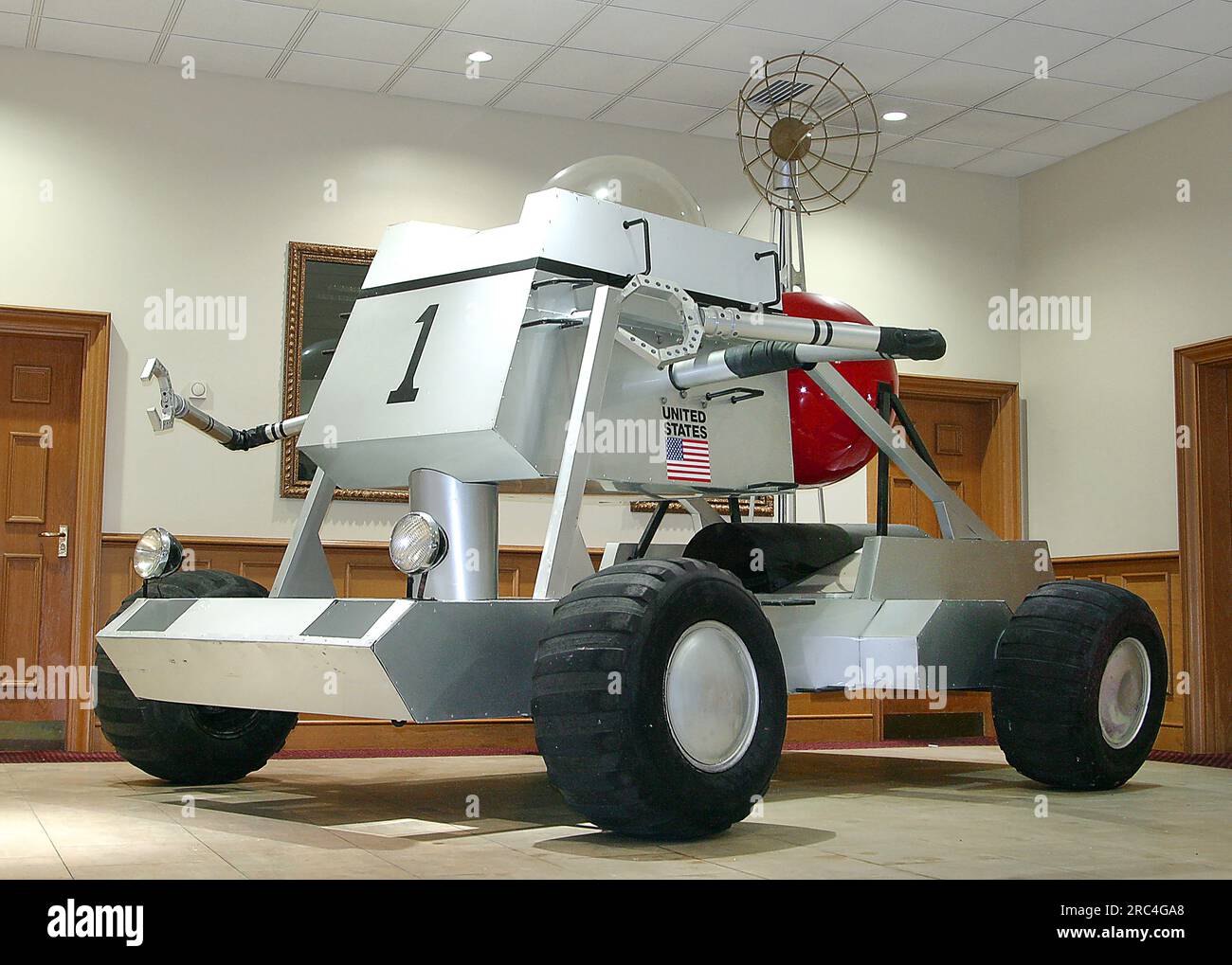 Diamonds are Forever Moon Buggy Stock Photo