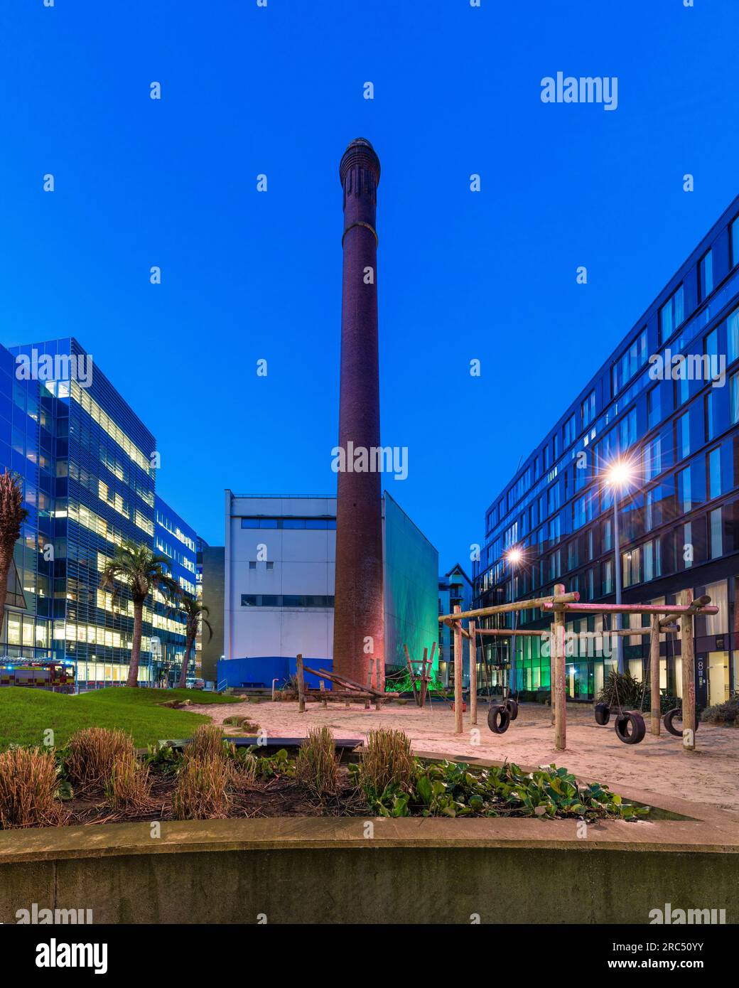 Dublin, Ireland, the Chimney Park Stock Photo Alamy