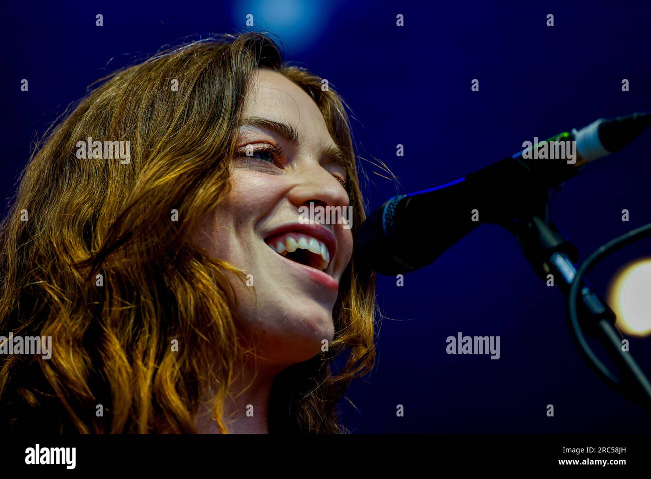 Stanmer Park, City of Brighton & Hove, East Sussex, UK. The Big Moon