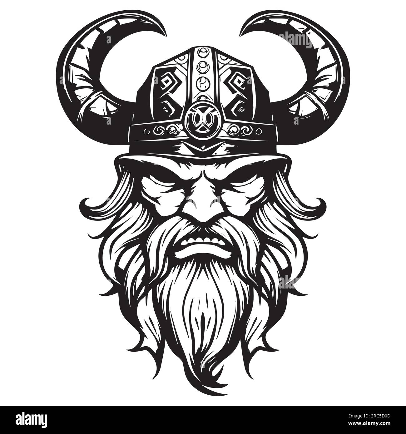 Viking beard Black and White Stock Photos & Images - Alamy