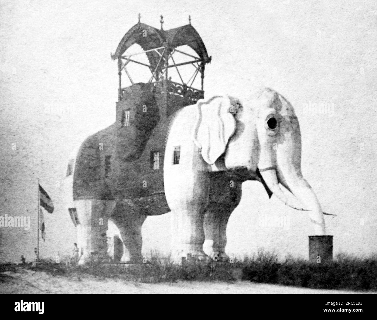 Lucy the Elephant, Atlantic City, USA, Victorian period Stock Photo Alamy