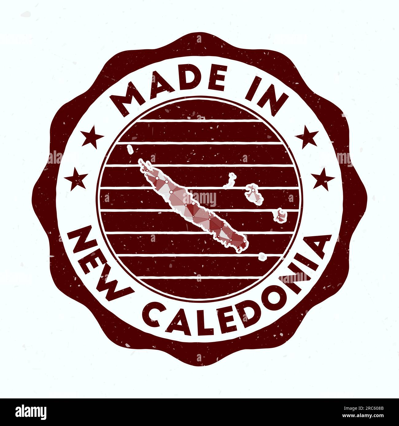 Vintage New Caledonia Map New Caledonian T-Shirt Vintage New Caledonia Map New Caledonian T-Shirt