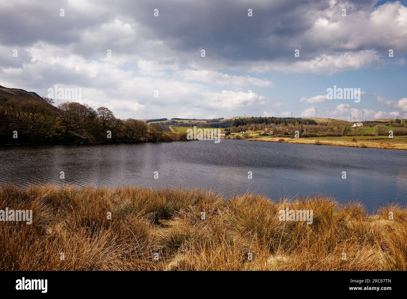 Holden Wood Reservoir, Rossendale Stock Photo - Alamy