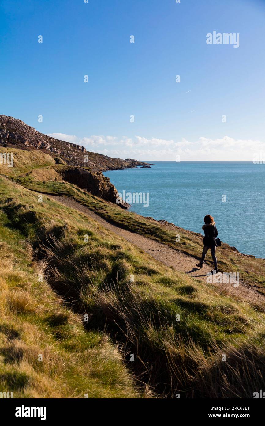 Howth, Ireland, The Cliff Path Stock Photo - Alamy