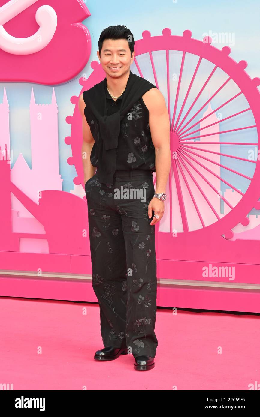 Photo: Simu Liu and Allison Hsu Attend the Barbie Premiere in Los Angeles  - LAP2023070926 