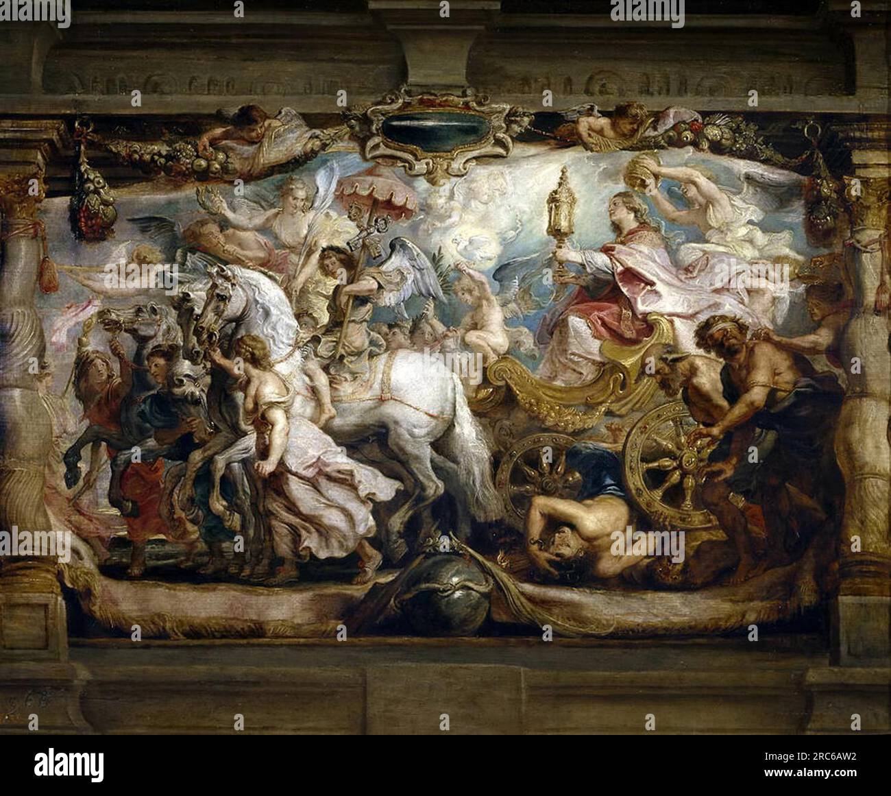 The Triumph of the Church 1625 by Peter Paul Rubens Stock Photo - Alamy
