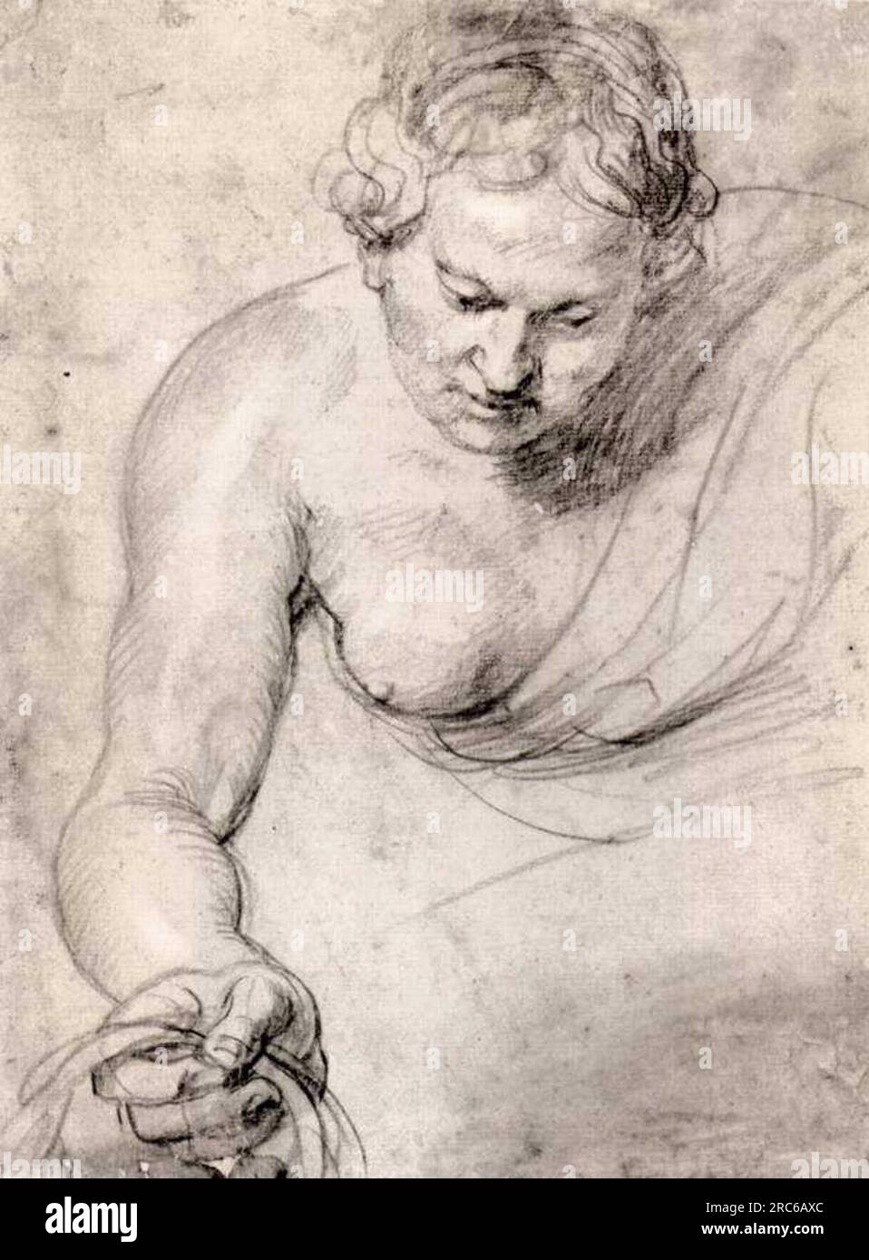 Woman 1628 by Peter Paul Rubens Stock Photo