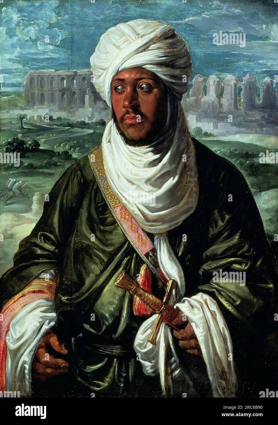 Portrait of Ahmed Iii Al Hafsi Sultan of Tunis by Peter Paul Rubens