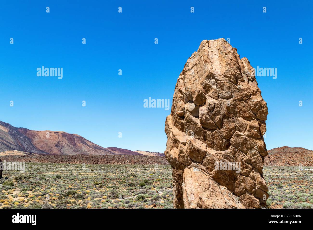 Beautiful view footage taken in Tenerife during my trip Stock Photo