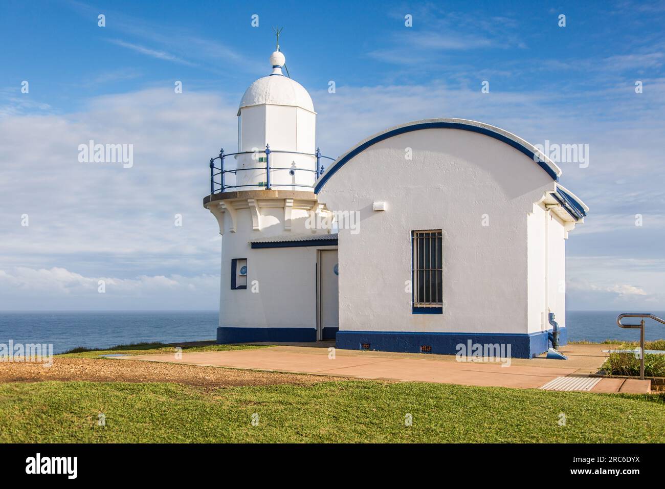 Tacking Point Lighthouse in Port Macquarie Australia Stock Photo