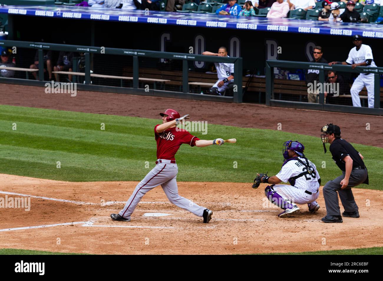 Arizona diamondbacks spectators hi-res stock photography and images - Alamy
