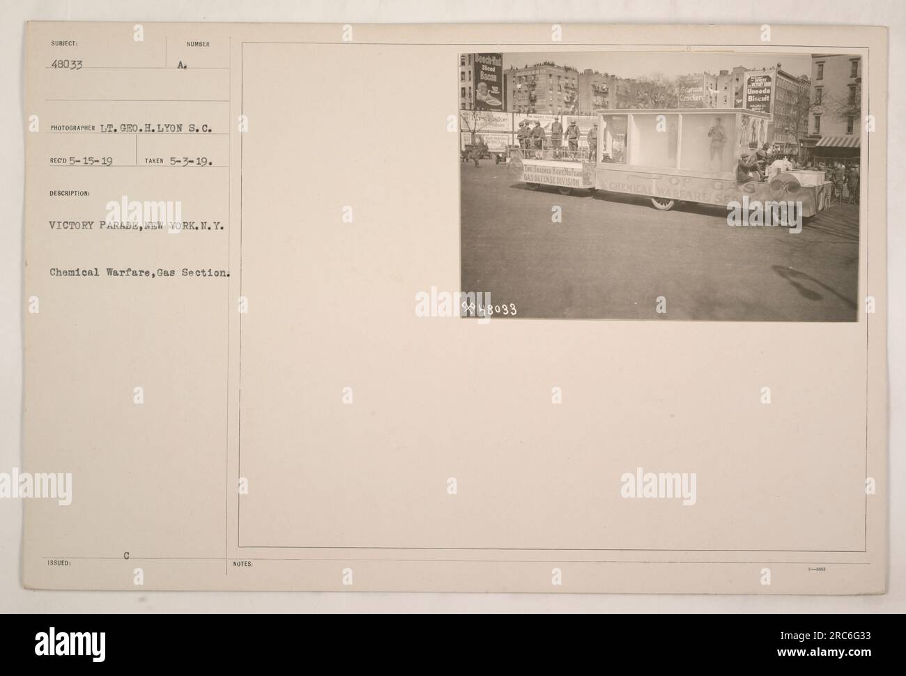 Victory parade new york 1919 hi-res stock photography and images - Alamy