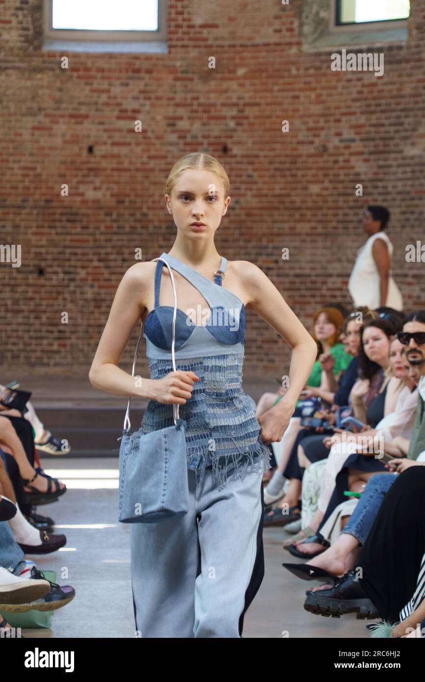 Avenir show during Berlin Fashion Week , 12 July 2023 Stock Photo Alamy