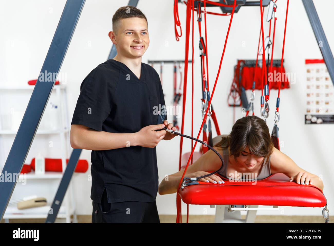 Back stretching, Back injury rehabilitation, Spine therapy, Spinal